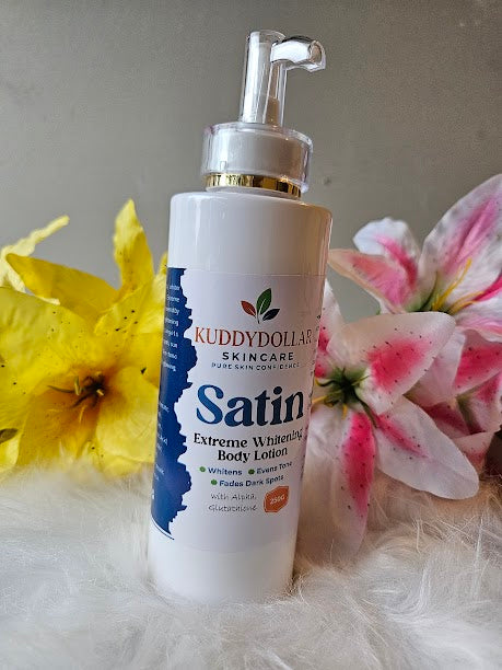 Satin Extreme Whitening Body Lotion – with Alpha Arbutin & Glutathione